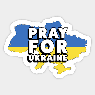 Fasbytes Pray For Ukraine Pray Sticker